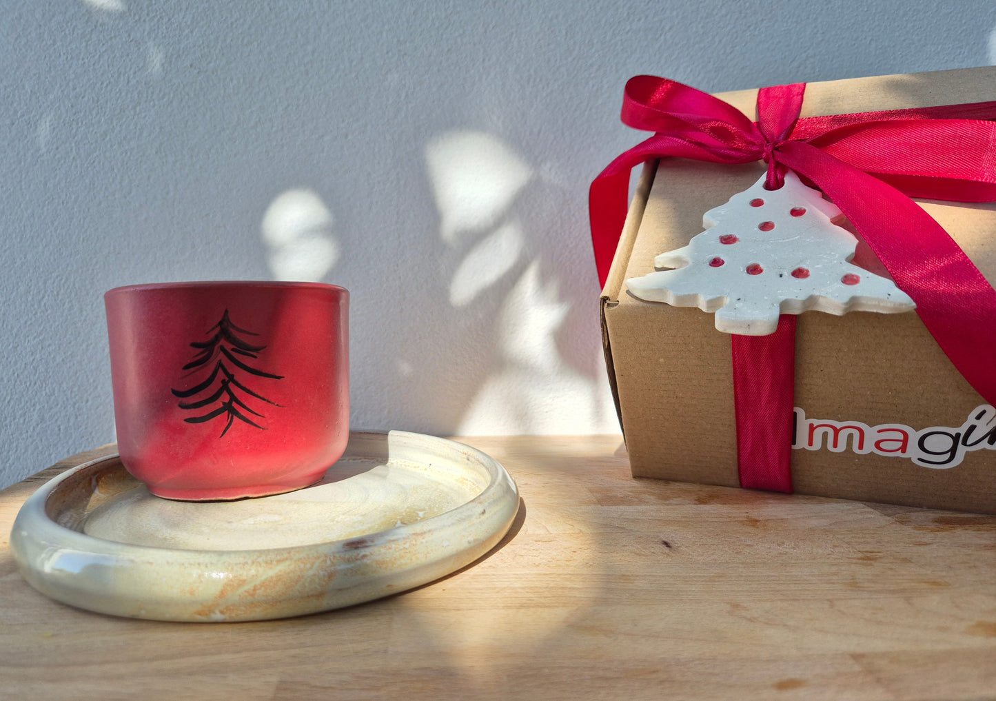 Christmas Mug + Plate Gift set